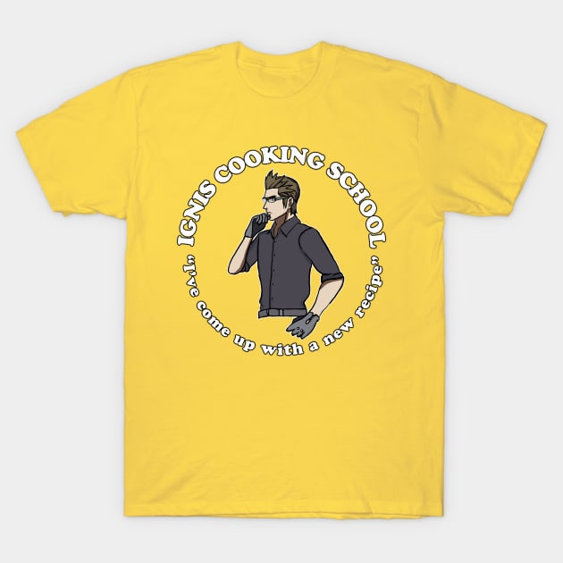 Ignis Cooking School T-Shirt by LadyTsundere